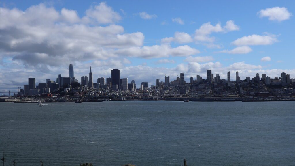 Aussicht Skyline San Francisco Urlaub Rundreise Amerika