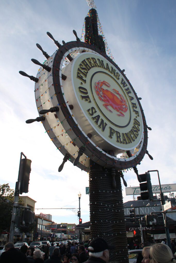 Fishermans Wharf San Francisco Aussicht Urlaub Reise USA