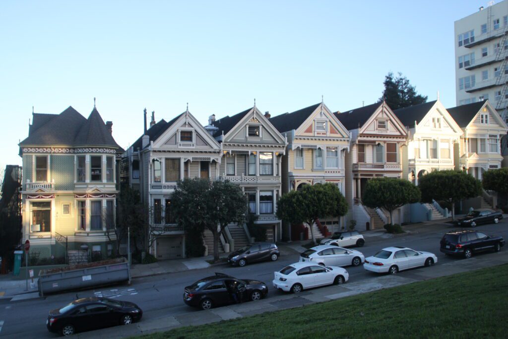 Painted Ladies San Francisco Full House Aussicht