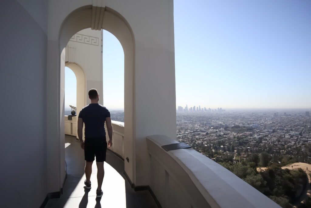 Griffith Observatory Aussichtspunkt Los Angeles LA