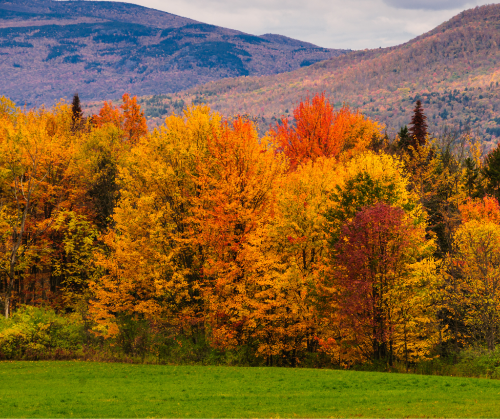 Vermont als Herbst Bucket List Destination